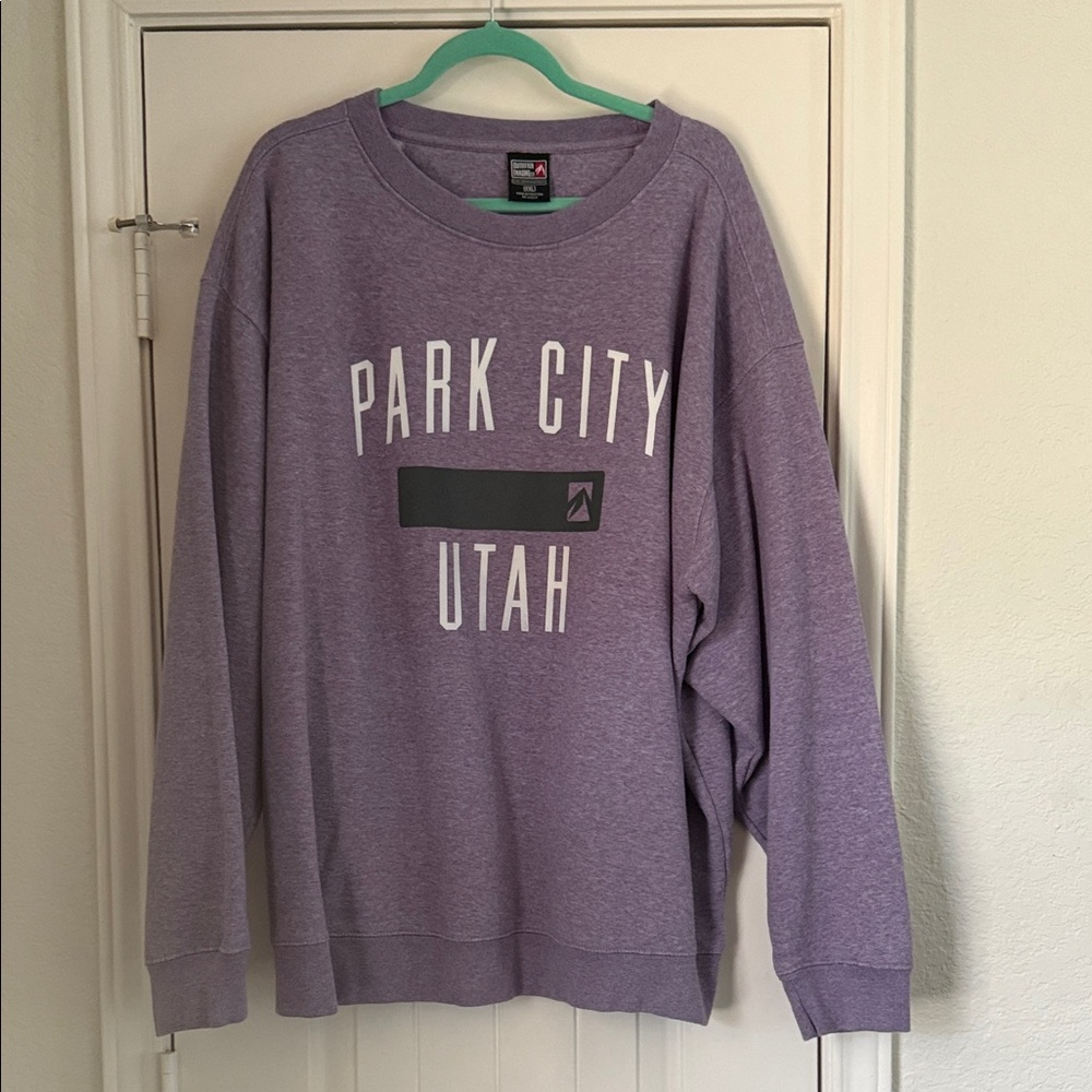 Purple Park City Utah Sweater